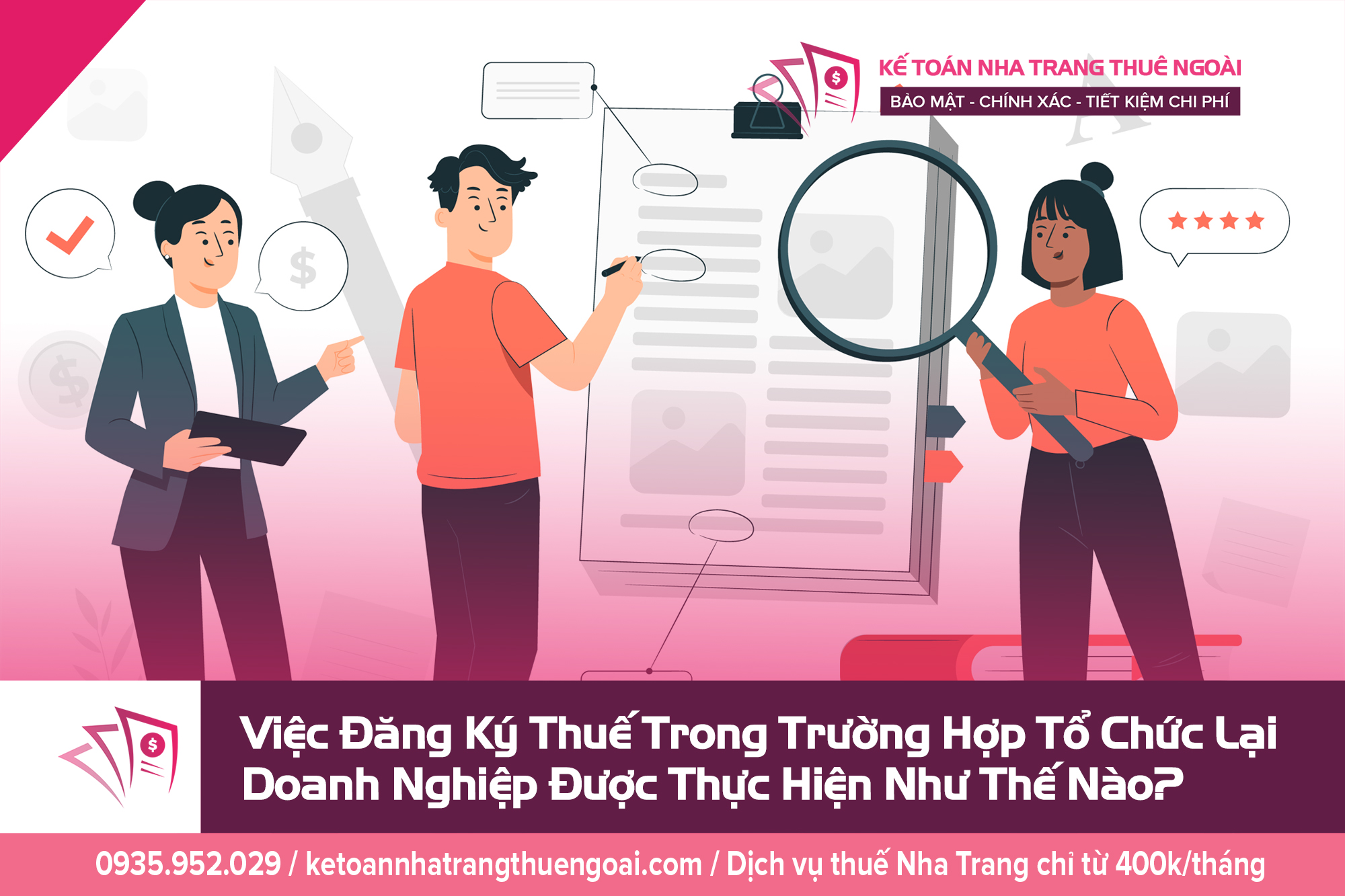 Đăng Ký Thuế Trong Trường Hợp Tổ Chức Lại Doanh Nghiệp Được Thực Hiện Như Thế Nào?