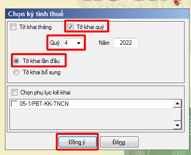 LẬP TỜ KHAI THUẾ TNCN THEO THÁNG, QUÝ TẠI NHA TRANG