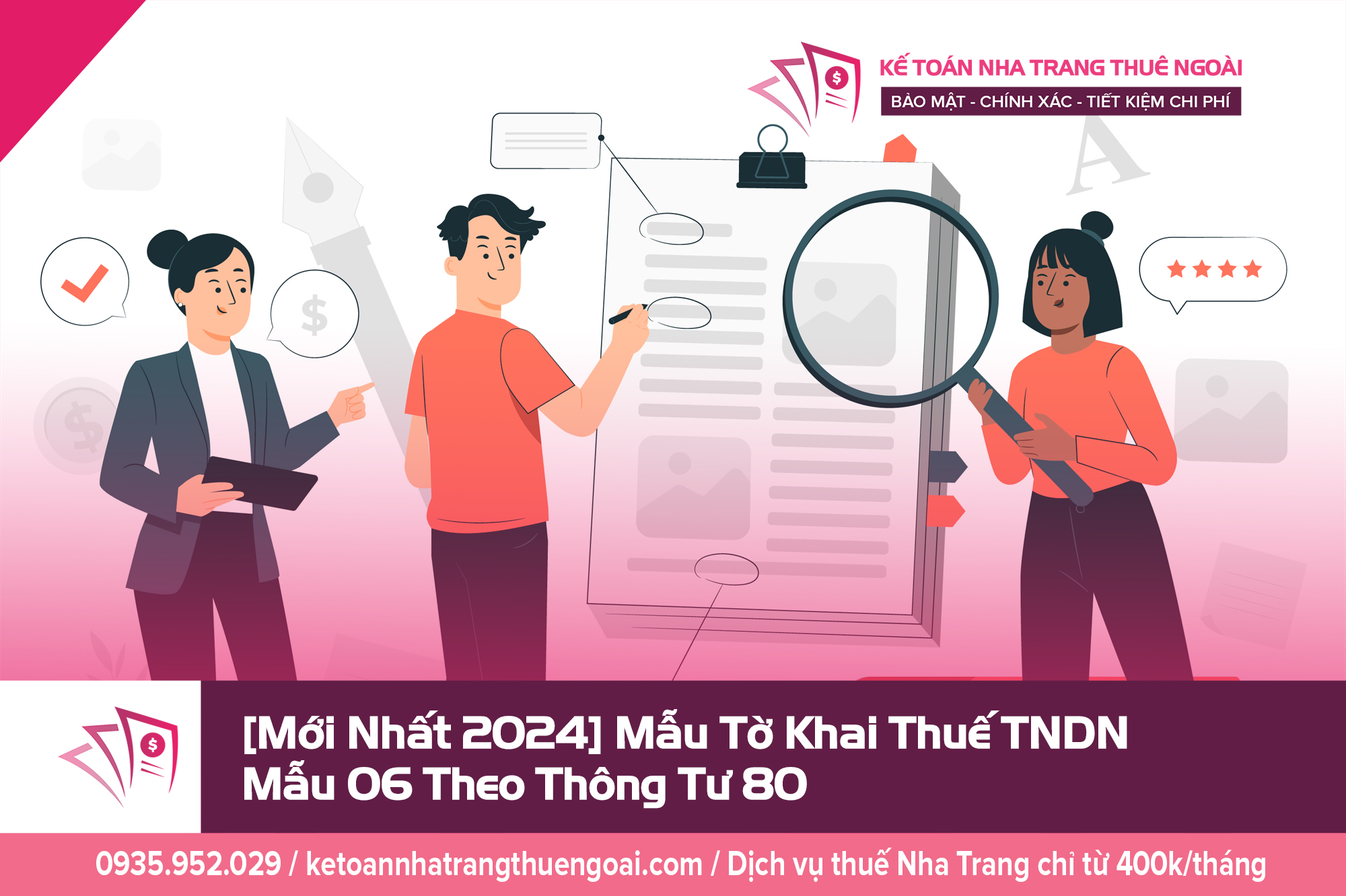 [Mới Nhất 2024] Mẫu Tờ Khai Thuế TNDN Mẫu 06 Theo Thông Tư 80 | Ketoannhatrangthuengoai.com