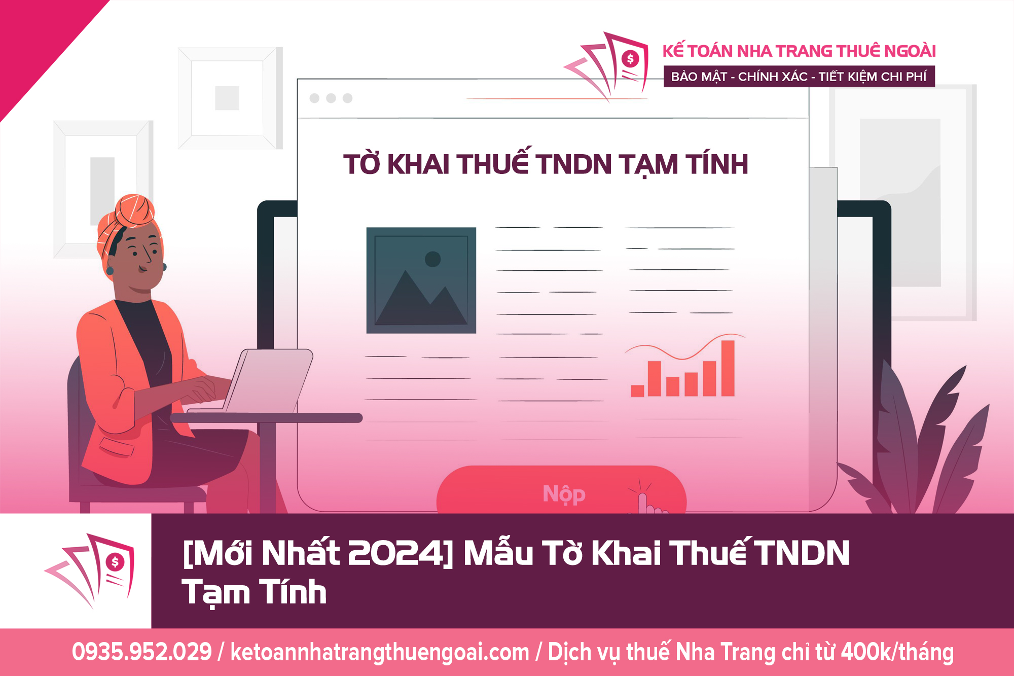 [Mới Nhất 2024] Mẫu Tờ Khai Thuế TNDN Tạm Tính