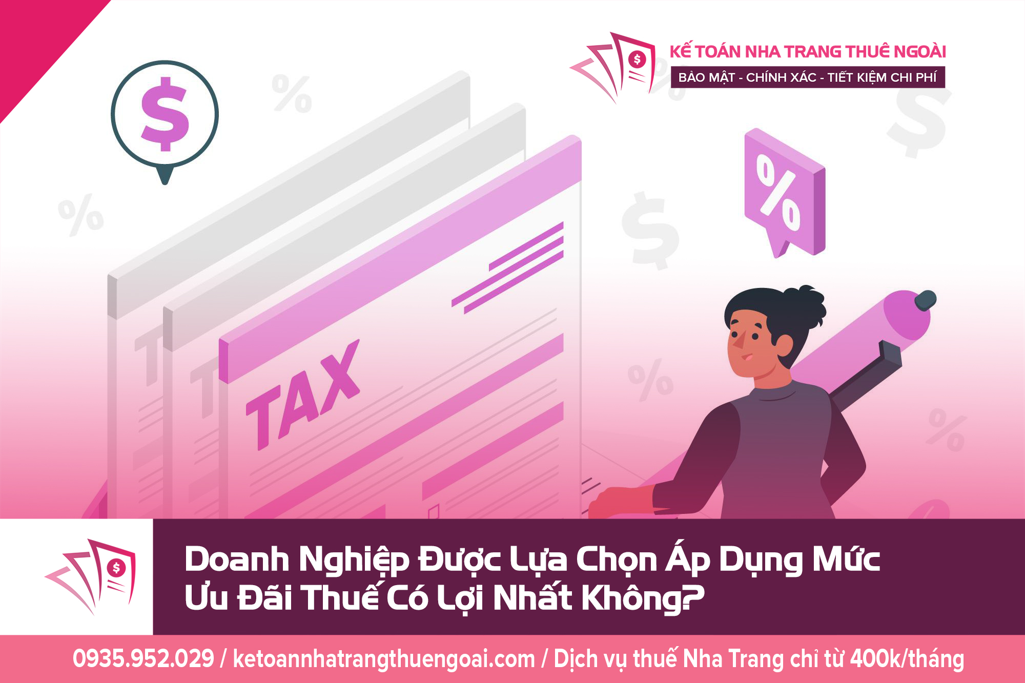 Doanh Nghiệp Được Lựa Chọn Áp Dụng Mức Ưu Đãi Thuế Có Lợi Nhất Không?